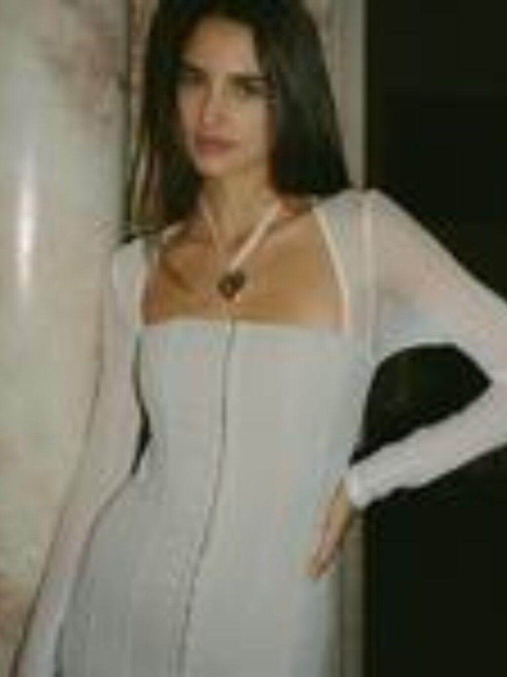 With Jean Al Dress in White - Size S